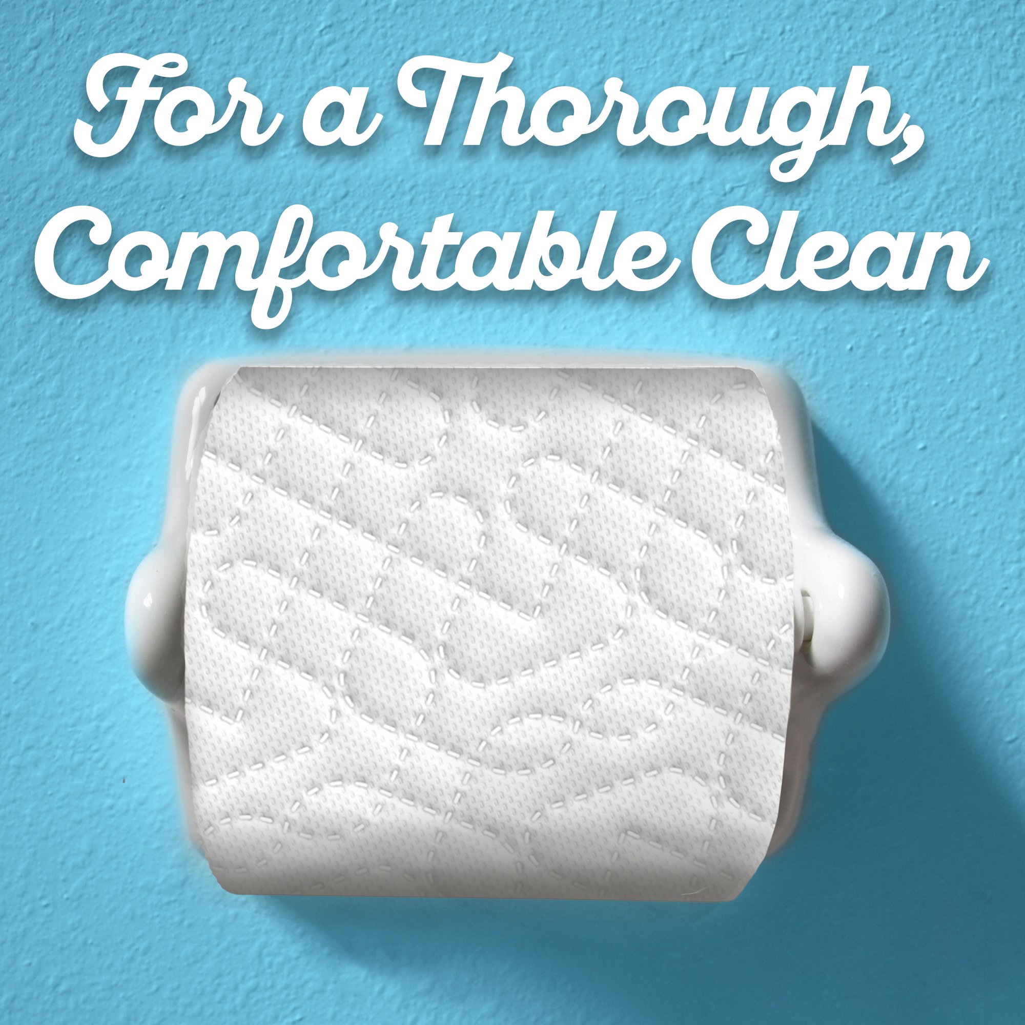 Quilted Northern Ultra Plush Toilet Paper - 12 Double Rolls (24 Regular Rolls Equivalent) | Soft & Strong Bathroom Tissue for Home & Office Use