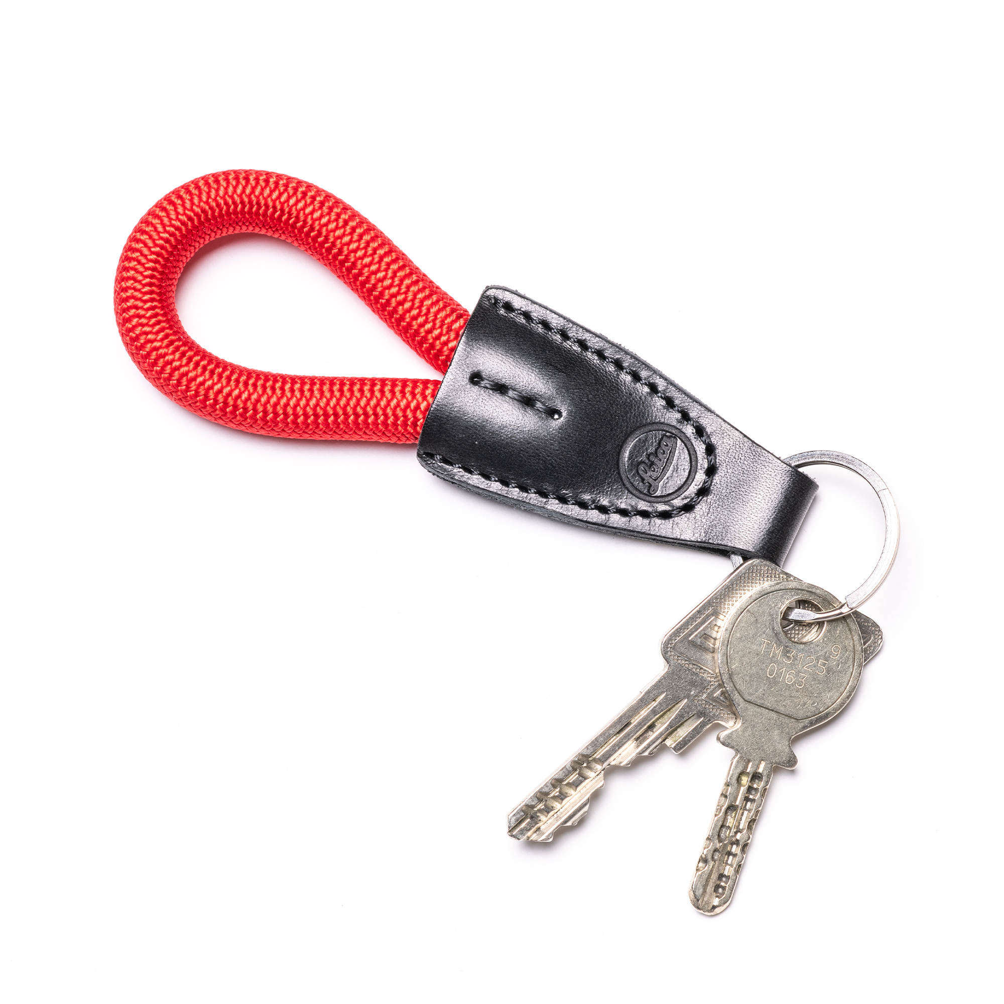 Cooph Leica Rope Keychain - Durable & Stylish Key Holder for Camera Enthusiasts (Red) | Perfect for Travel, Photography Gear & Everyday Carry