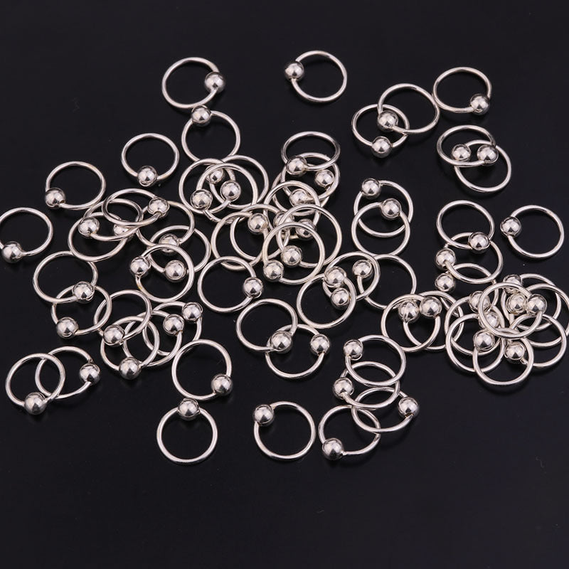 20G Sterling Silver Nose Ring - Cartilage Hoop Piercing Jewelry for Women | Hypoallergenic Nose Stud | Perfect for Everyday Wear, Parties & Gifts