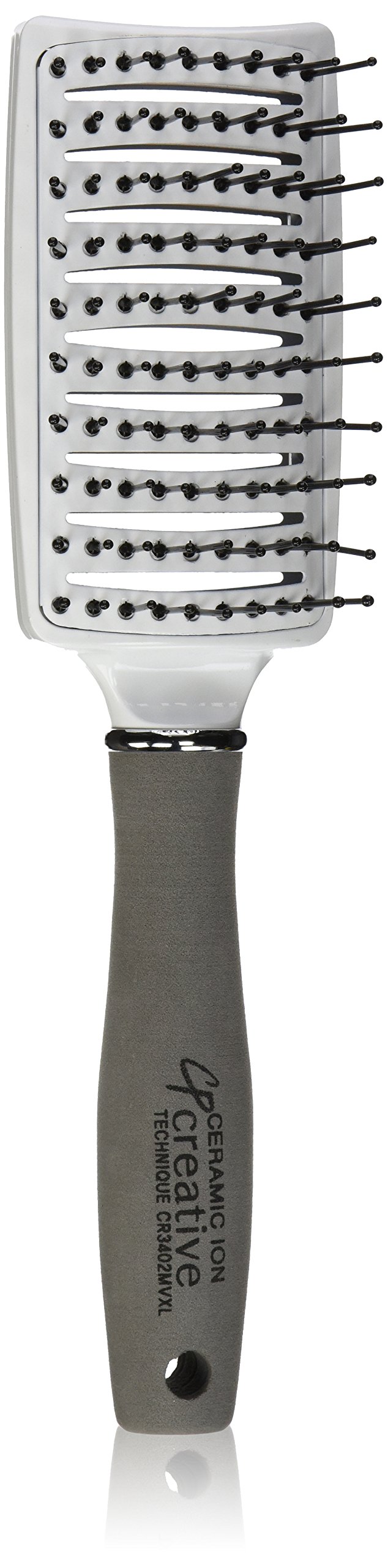 Ceramic & Metal Vent Hair Brush for Styling & Volume - 1 Ounce - Perfect for Salon, Home Use & Travel