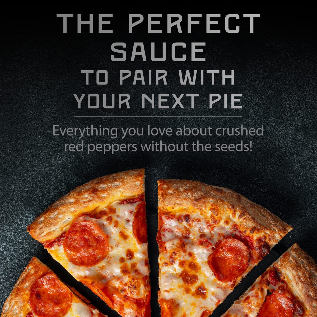 Melinda's Gourmet Spicy Pizza Hot Sauce - 12oz, 3 Pack | Crushed Red Pepper Sauce with Fresh Cayenne Peppers, Garlic & Tomatoes | Perfect for Pizza, Wings, Pasta & More