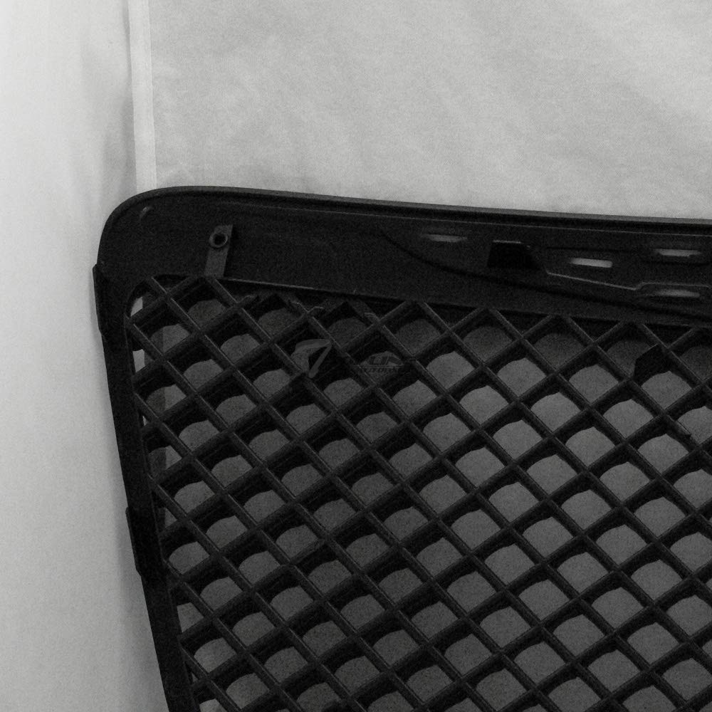 2011-2014 Chrysler 300 & 300C Glossy Black Mesh Front Bumper Grille Replacement - High-Quality Aftermarket Upgrade for Enhanced Style & Airflow - Perfect for Car Enthusiasts & Custom Builds