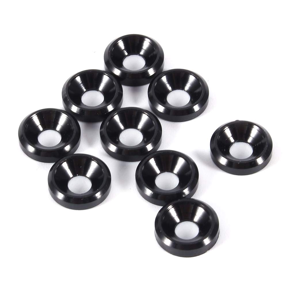 Flat Head Screw Washers - No Burrs Countersunk Head Washers for Professional & Industrial Use | Electronic Components, Factory Equipment & General Purpose Applications | Perfect for DIY Projects, Machinery Assembly & Electrical Installations