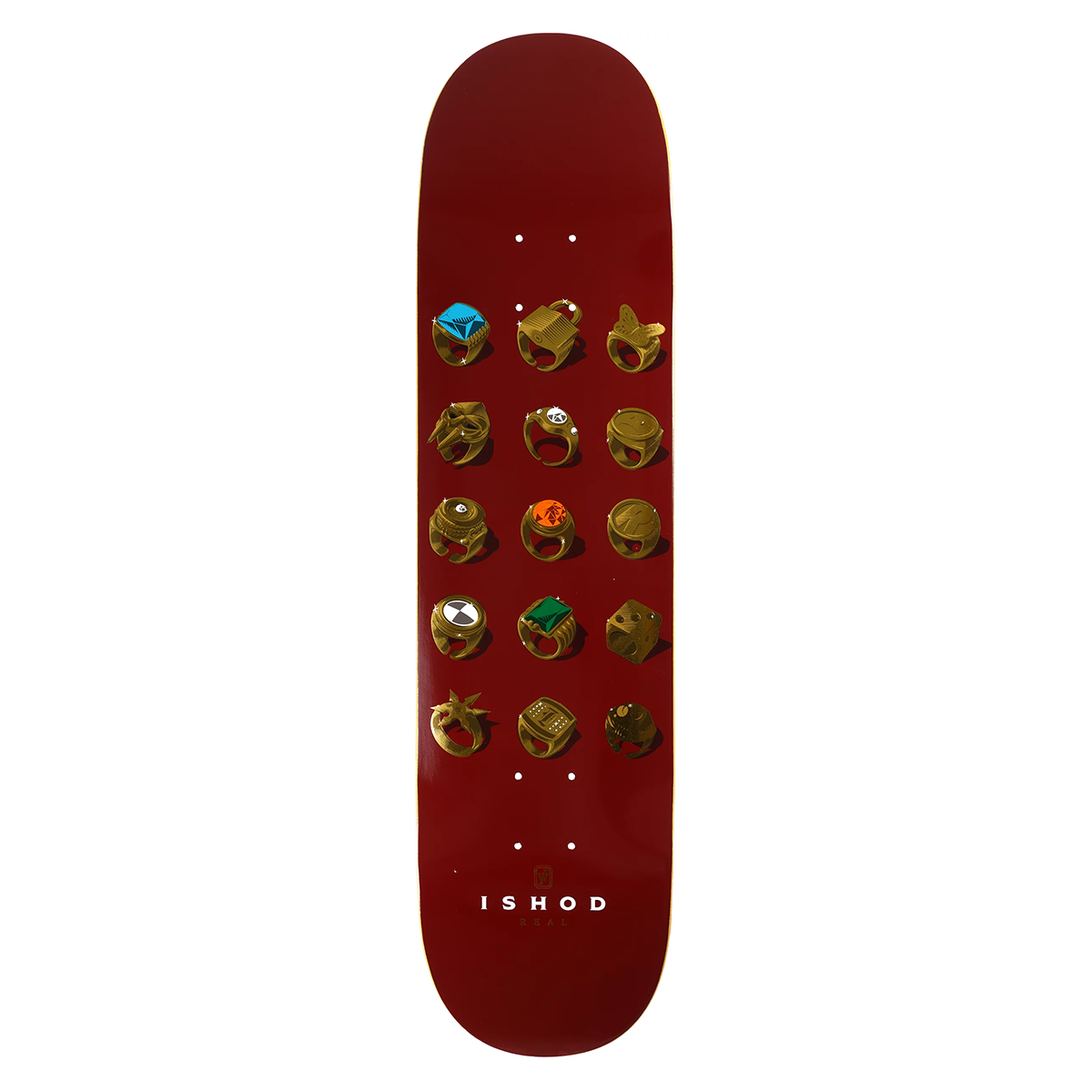Premium Ishod Wair Twin Tail Skateboard Deck 8.0 - Professional Skateboard for Street & Park Riding - Durable Maple Wood Construction for Smooth Tricks & Performance