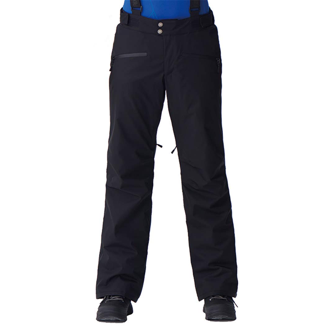 Men's Waterproof Winter Ski Pants with Adjustable Shoulder Straps - Thermal Snow Pants for Skiing, Snowboarding & Outdoor Sports - Perfect for Cold Weather Activities