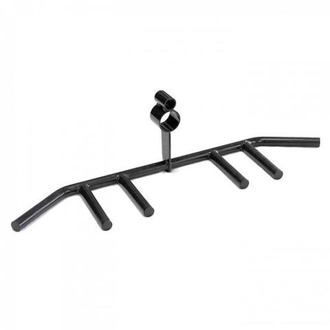 XM Fitness T Bar Row Multi-Grip Handle Bar - Heavy Duty Strength Training Equipment for Home & Gym Workouts - Perfect for Back, Shoulder & Arm Exercises