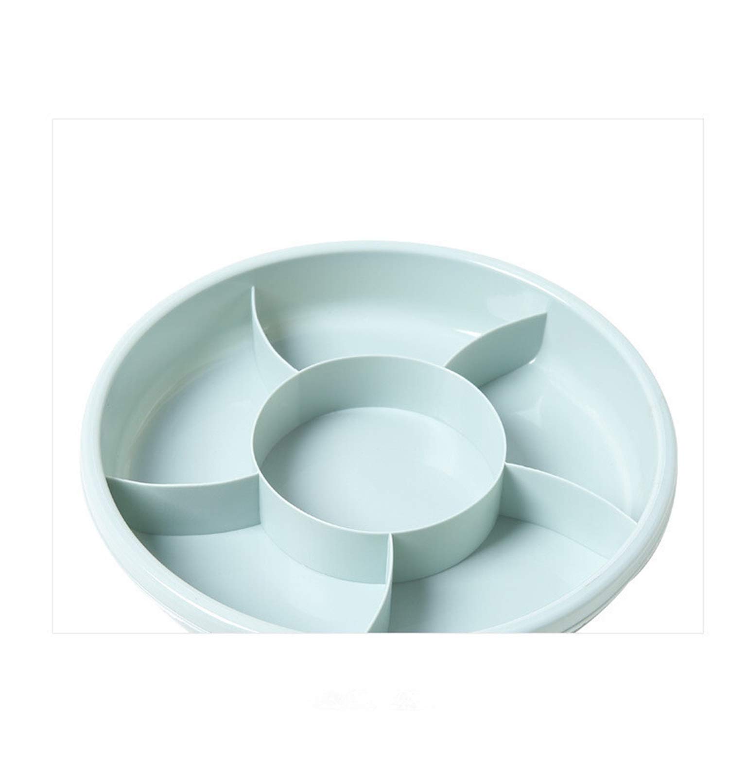 WSNDY Decorative Tray - Multipurpose Serving Tray for Snacks, Fruits, Candy & Nuts - Elegant Desktop Decor for Home, Office or Party Use