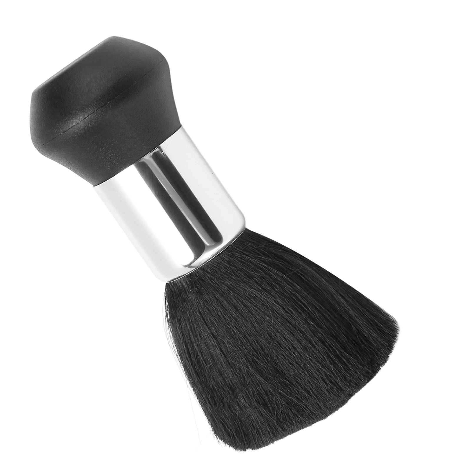Professional Salon Neck Brush - Soft Nylon Hairdresser Brush for Face & Neck Cleaning | Black Barber Haircut Duster | Perfect for Salon Haircuts, Beard Trimming & Personal Grooming