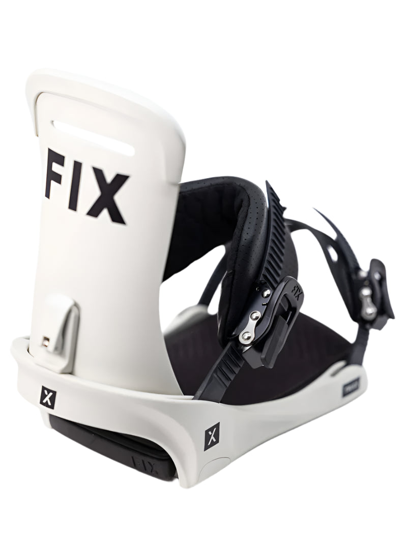 Fix Truce Snowboard Bindings 2024 - High-Performance Snowboard Bindings for All-Mountain & Freestyle Riding - Perfect for Powder, Park & Backcountry Adventures
