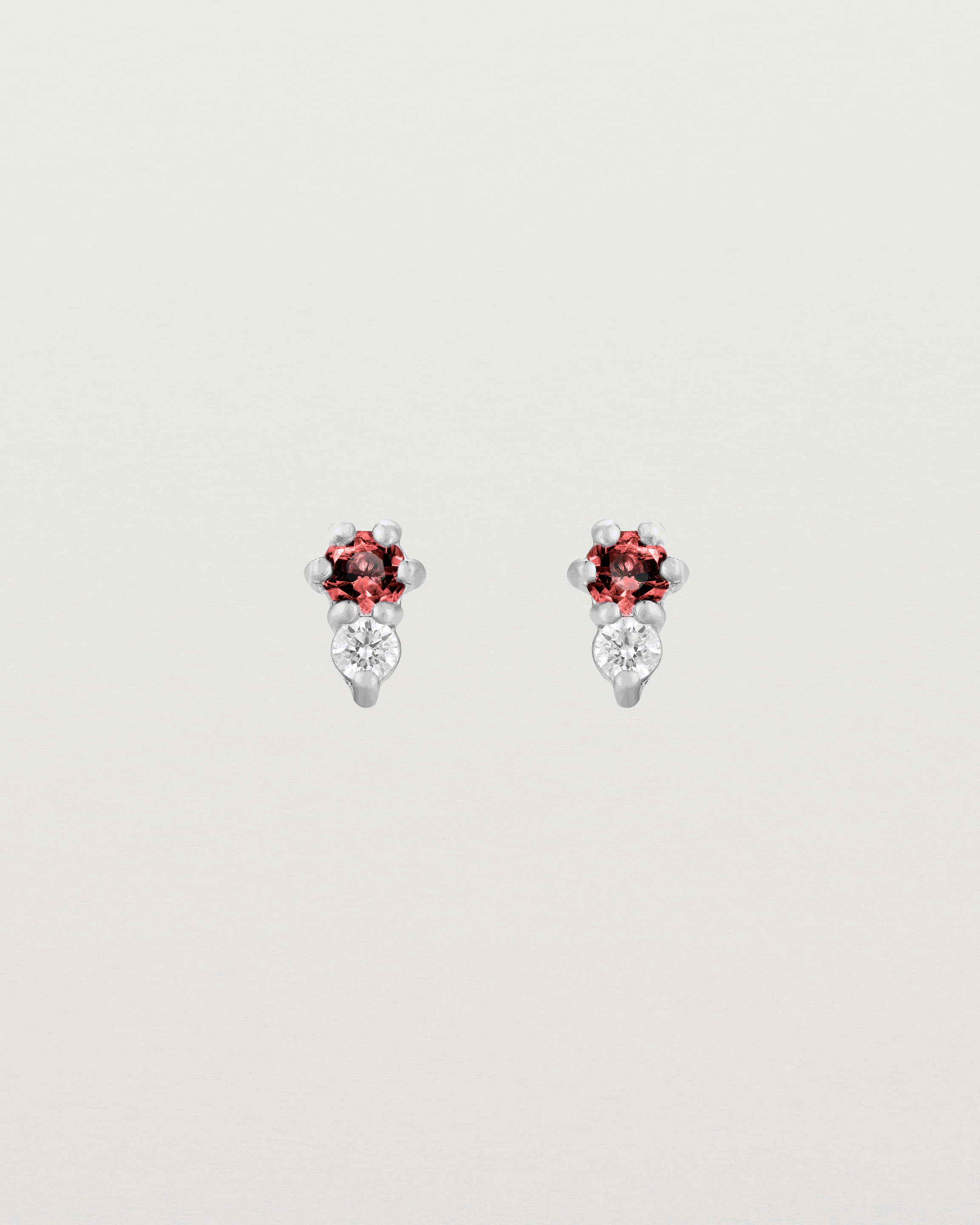 Hattie Studs Birthstone Earrings - Dainty Minimalist Jewelry for Women | Perfect Gift for Birthday, Anniversary & Everyday Wear