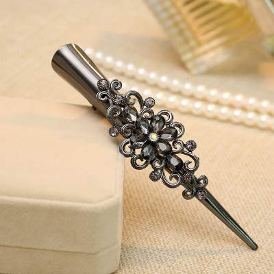 Strong Bite Force Alligator Metal Hair Clips 3.35