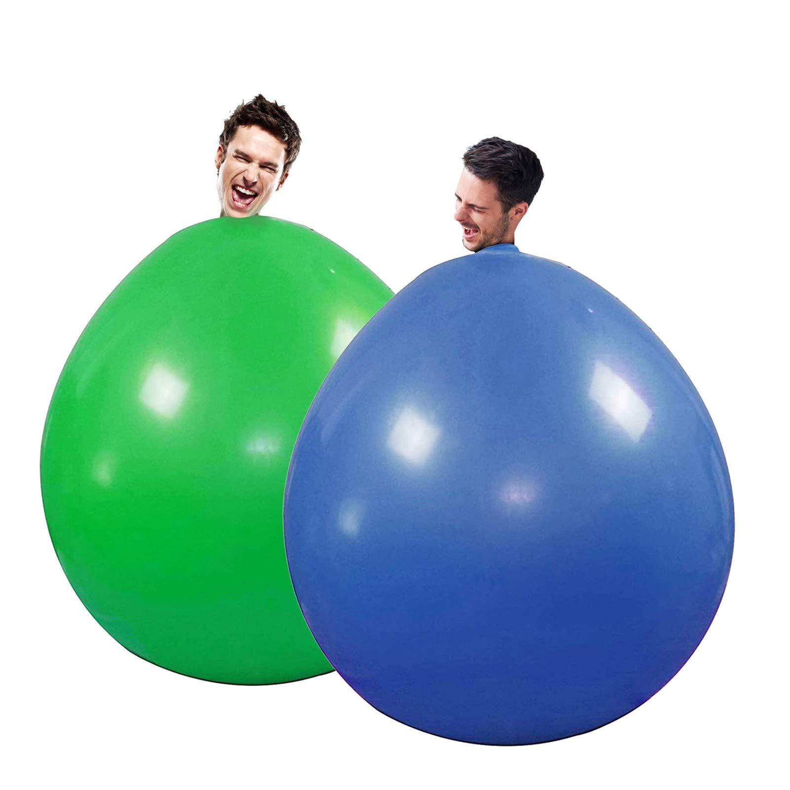 Charella AXEIFN Giant Human Balloons - 2Pc Set for Party Decorations, Birthday Celebrations & Photo Backdrops