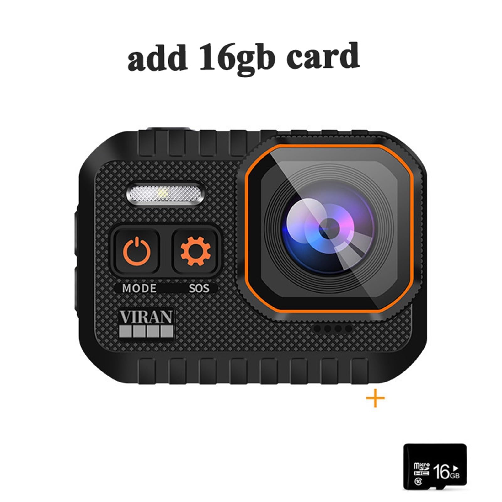 4K Action Camera with Remote Control & Waterproof Case - MZZYG HD Sports Camera for Helmet Mount, Snorkeling, Driving & Adventure (XJ-SC002-16G) - Perfect for Vlogging, Underwater Recording & Extreme Sports