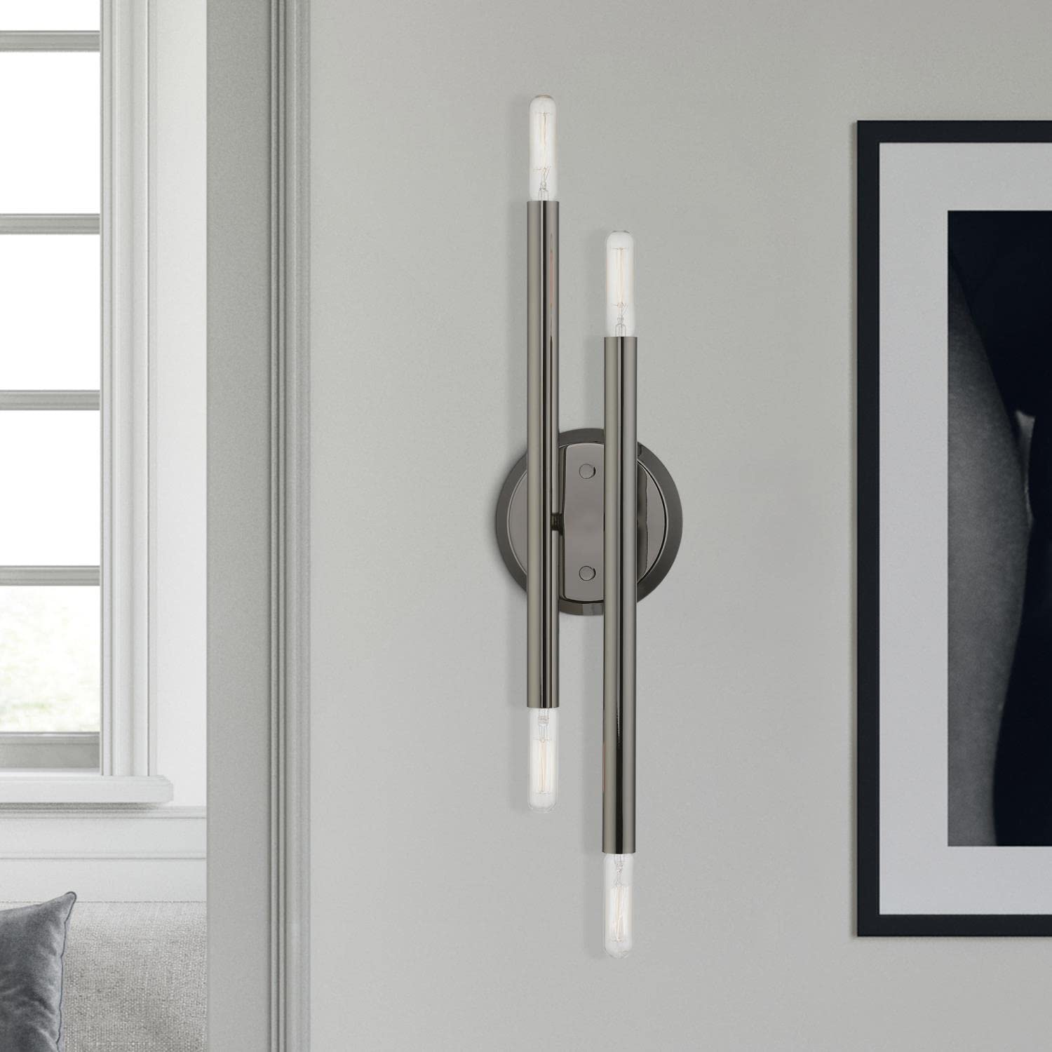 Modern 4-Light ADA Wall Sconce - 17