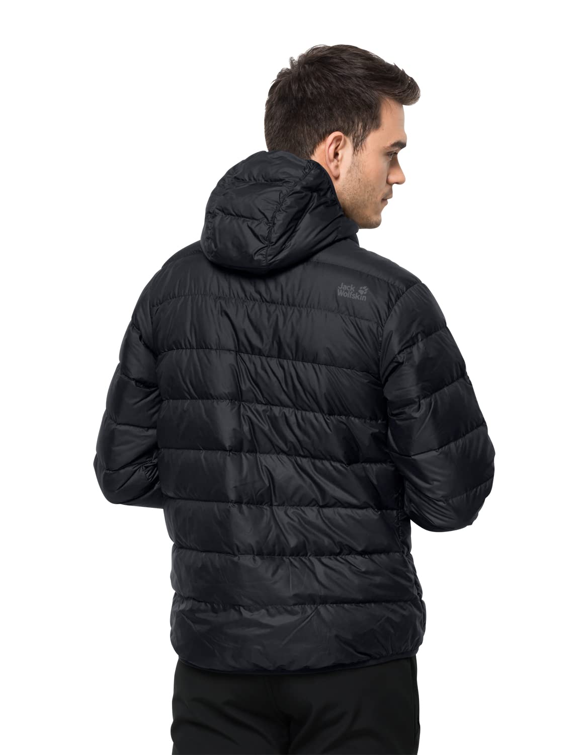 Jack Wolfskin Helium Men's Lightweight Waterproof Hiking Jacket - Windproof Outdoor Raincoat for Camping, Trekking & Travel