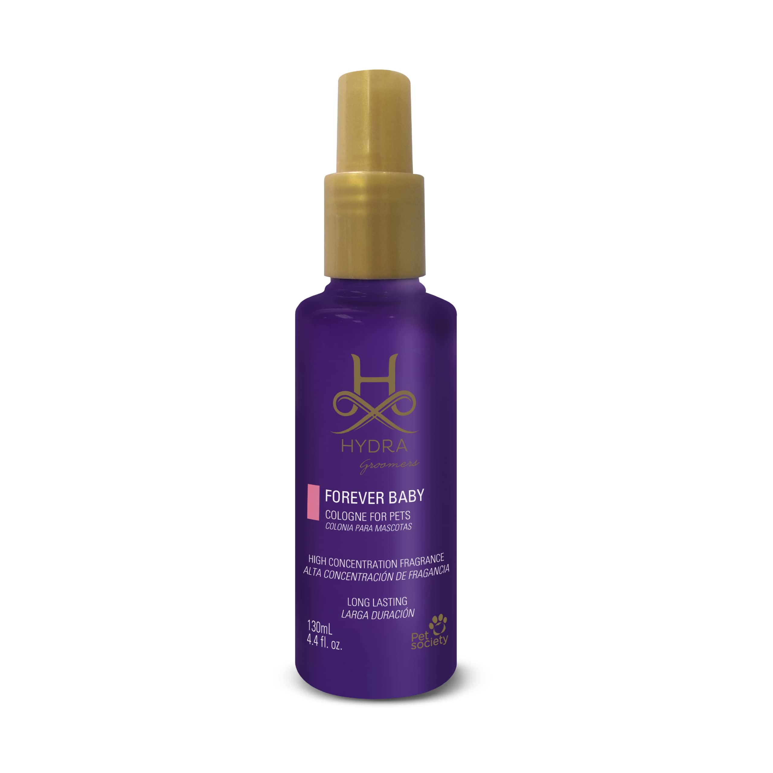 Hydra Forever Baby Pet Cologne for Dogs & Cats - Grooming & Finishing Spray, 4.4 oz | Gentle Fragrance for Fresh-Smelling Pets After Bathing, Grooming & Outdoor Activities