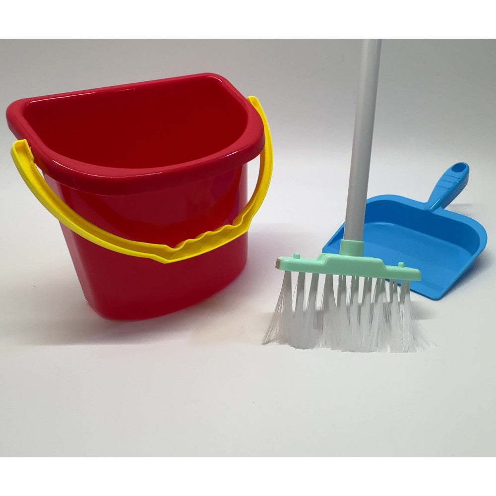 Boley 8-Piece Toy Cleaning Set for Kids Ages 3+ | Pretend Play Housekeeping Toys | Educational Role Play for Toddlers | Perfect for Indoor Play, Preschool Learning & Imaginative Playtime