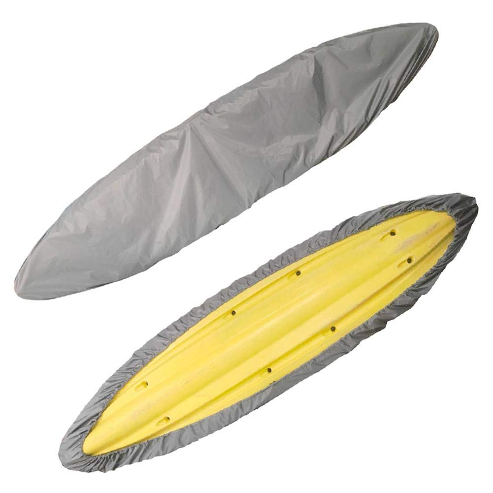 Alomejor Waterproof UV-Resistant Kayak Cover - Heavy Duty Dust Protection for Kayaks, Fishing Boats & Canoes | Outdoor Storage & Travel Use
