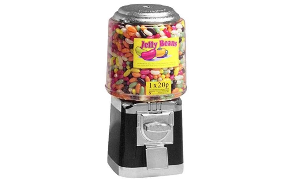 Classic Sweet Candy Vending Machine - No Coin Needed - Perfect for Home, Office, and Party Use