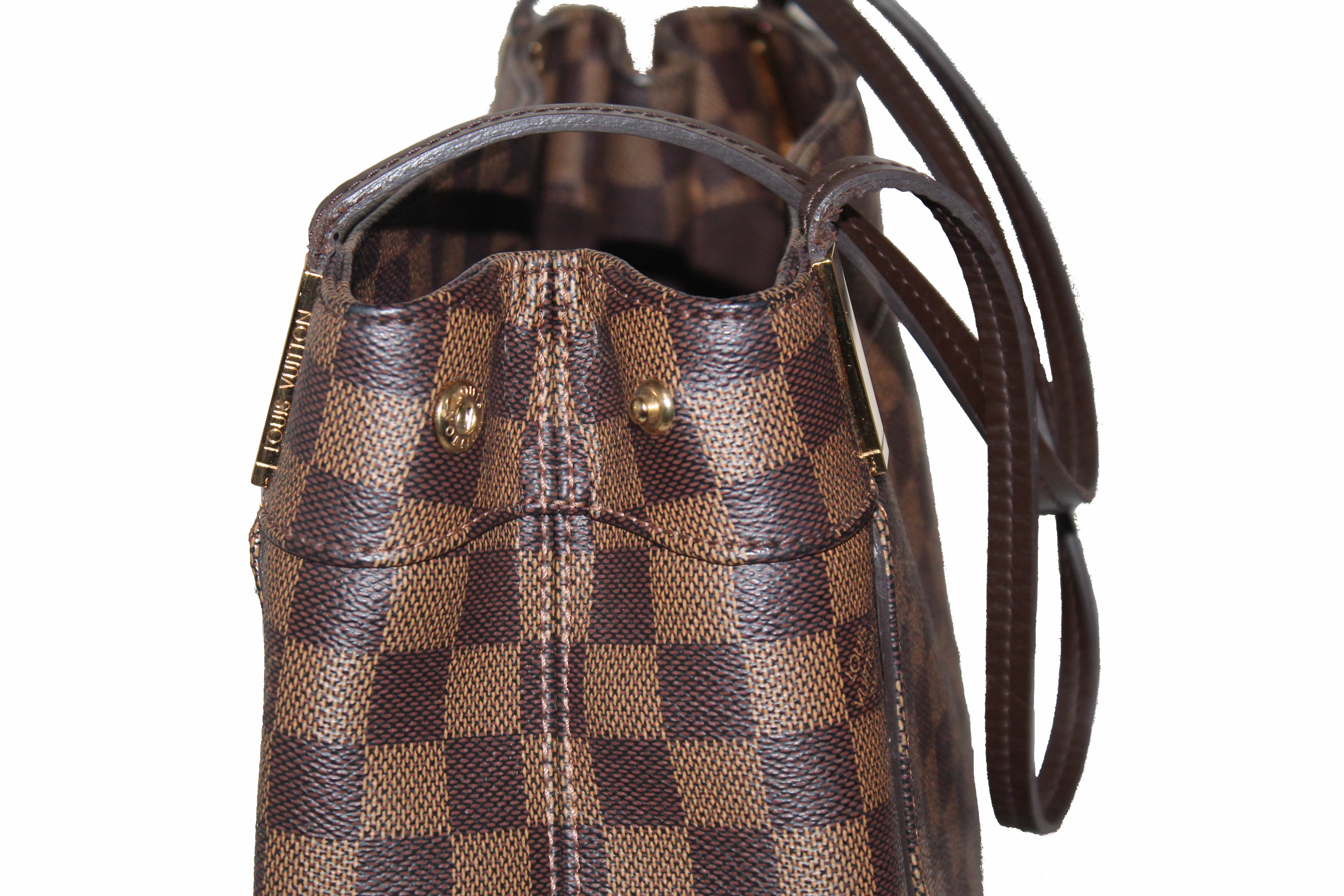 Authentic Louis Vuitton Damier Ebene Marylebone PM Shoulder Bag for Women - Luxury Designer Handbag with Crossbody Strap, Perfect for Work, Travel & Everyday Use