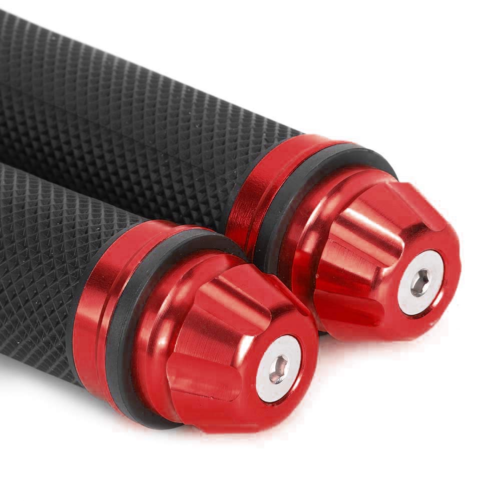 CNC Aluminum Motorcycle Grips - Universal 7/8