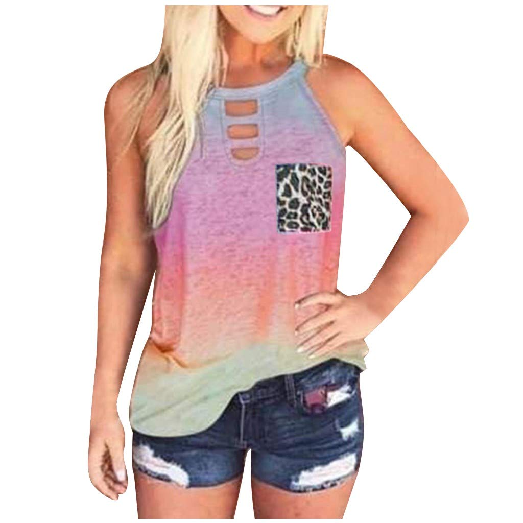 Women's Comfort Cami Tops - Vintage Printed Workout Tee & Slim O-Neck Crop Blouse | Perfect for Yoga, Gym, Casual Wear & Summer Outfits