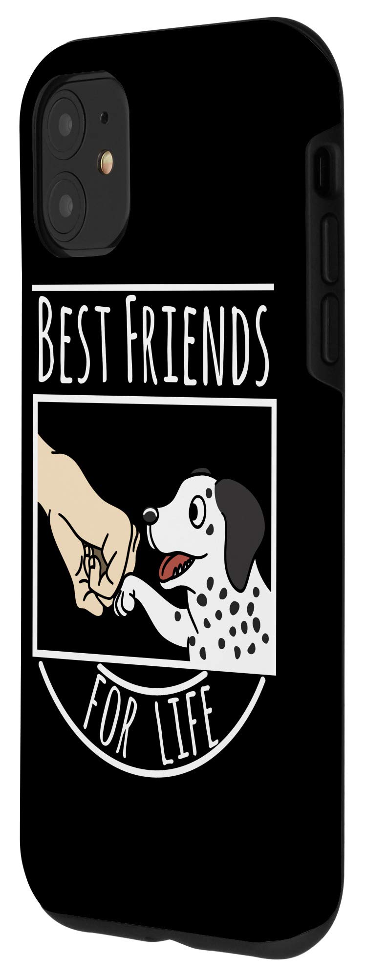 iPhone 11 Case - Cute Dalmatian Dog Design | Best Friends Funny Phone Cover | Perfect Gift for Pet Lovers & Dog Owners