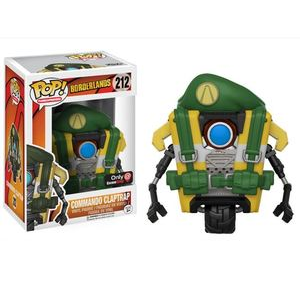 Borderlands Commando Claptrap Pop! Vinyl Figure [212] - Funko Collectible for Gamers & Fans - Perfect for Display, Gifts, and Gaming Room Decor