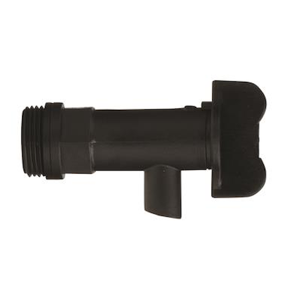 Premium Black 15L, 20L, or 25L Drum Tap - Heavy Duty Barrel Spigot for Home Brewing, Wine Making & Water Storage