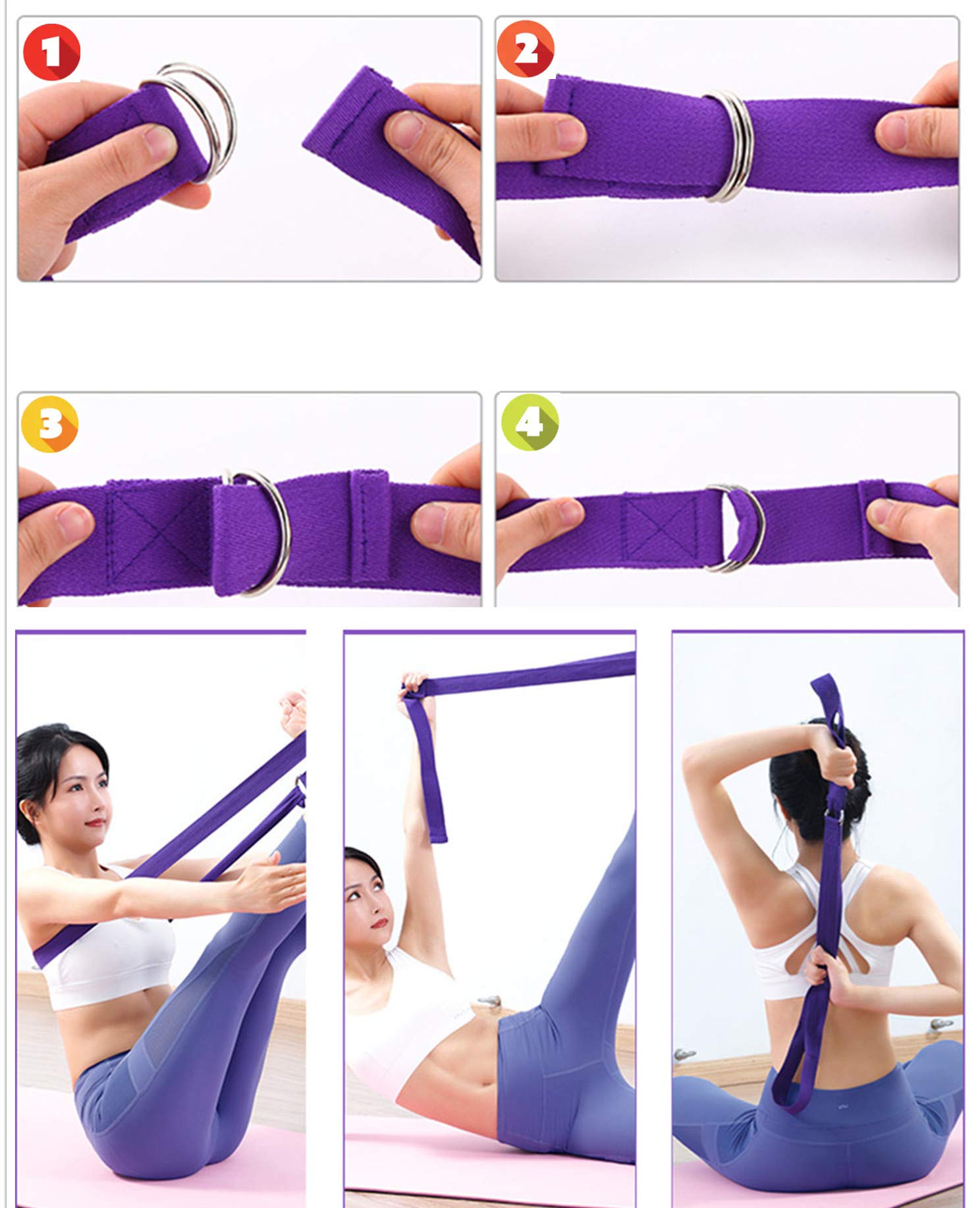 YXILEE Pilates Ring Circle Set - Home Workout Equipment for Women, Booty Bands & Stretching Equipment with Mini Exercise Ball for Legs, Arms, Thighs - Perfect for Yoga, Pilates & Home Fitness Training