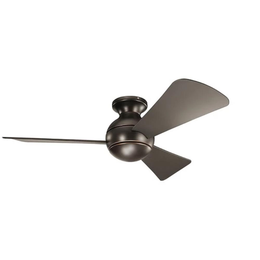 Kael LED Ceiling Fan with Remote Control - Energy Efficient Smart Light & Air Circulator for Bedroom, Living Room, Kitchen - Modern Low Noise Design with Adjustable Speed & Brightness