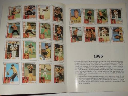 Pittsburgh Pirates Autographed Topps Baseball Card Book with 18 Signatures - Maz! - Slabbed MLB Collectible Cards for Display & Investment - Perfect for Baseball Fans & Memorabilia Collectors