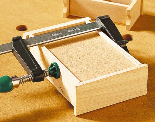 Wolfcraft SZ Handicraft Screw Clamp I 3607000 - Heavy Duty Woodworking Clamp for DIY Projects, Carpentry, and Crafting - Perfect for Wood Gluing, Furniture Making, and Home Repairs