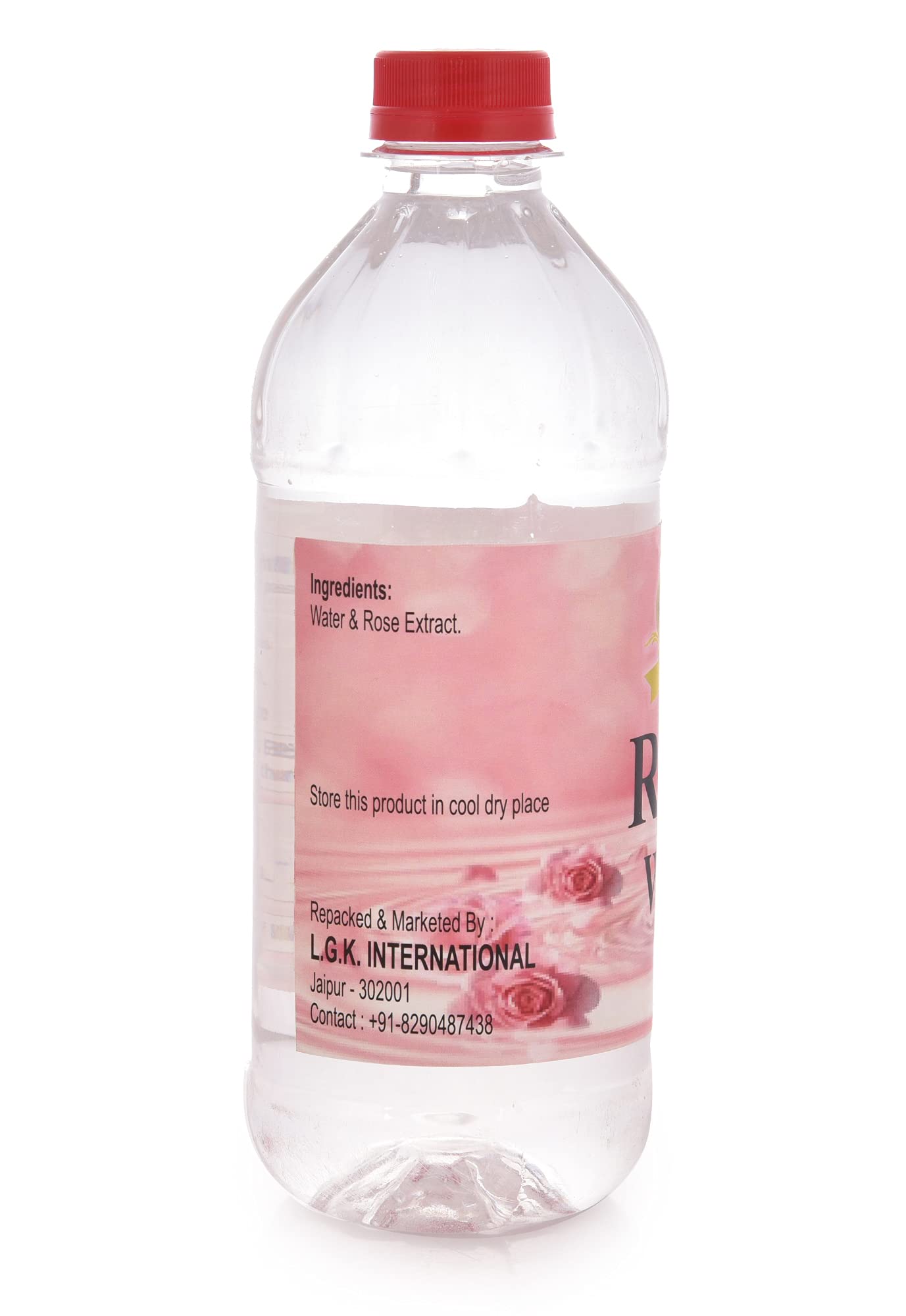 Pure Organic Rose Water for Skin & Hair - 500ml Floral Hydrating Toner & Facial Mist - Vegan, Alcohol-Free Beauty Essential for Glowing Skin & Hair Care - Perfect for DIY Beauty, Aromatherapy & Cooking