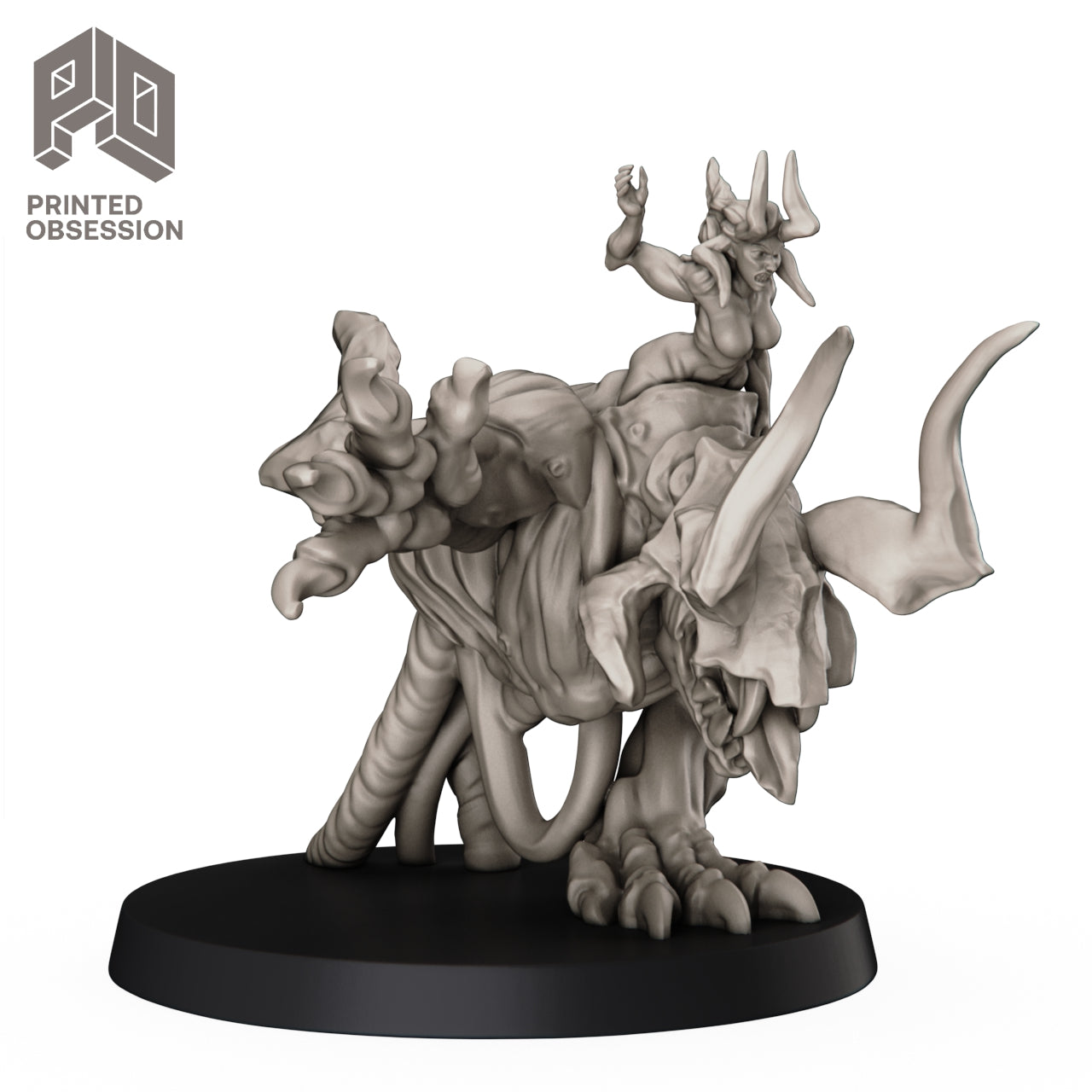 Large Demon Hybrid Amalgamation - Unique Collectible Figurine for Horror Fans & Gothic Home Decor