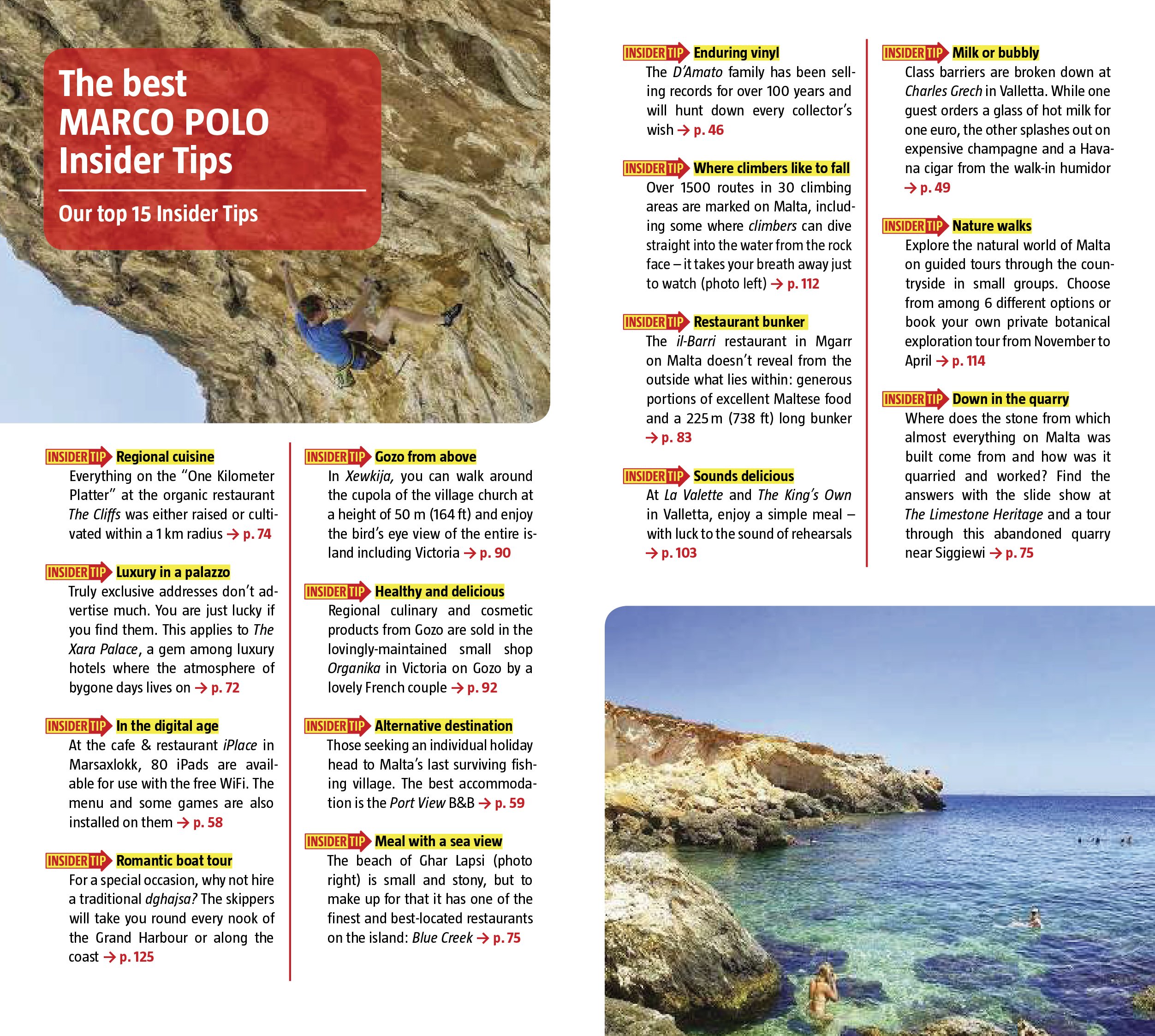 Malta & Gozo Travel Guide - Marco Polo Pocket Guide | Compact Travel Book with Maps & Insider Tips for Exploring Malta's Beaches, Historic Sites & Local Culture
