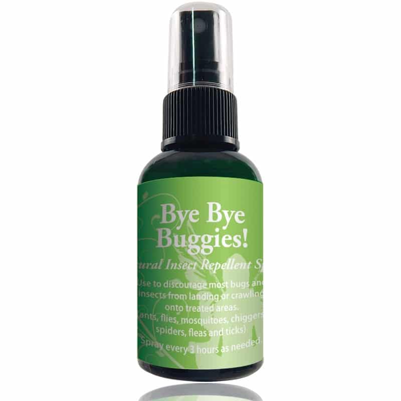 Bye Bye Buggies - Natural Bug Repellent Spray for Outdoor Activities, Camping, Hiking & Backyard Protection