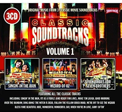 Original Soundtracks of Singin’ in the Rain, The Wizard of Oz & Seven Brides for Seven Brothers - Classic Movie Music for Home Theater & Relaxation