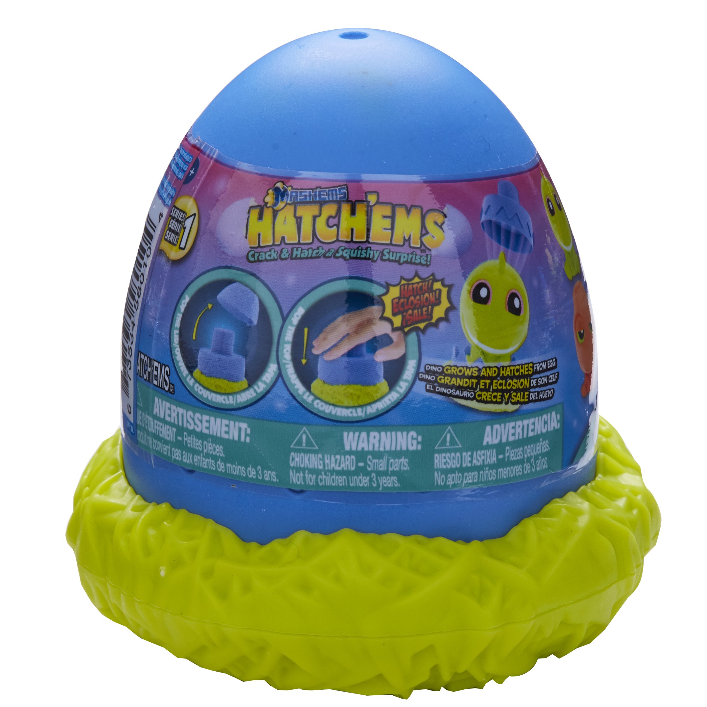 Character Options Mashems Hatchems Crack & Hatch Squishy Surprise Figure Toy - Fun Collectible for Kids Birthday Gifts & Stress Relief Play