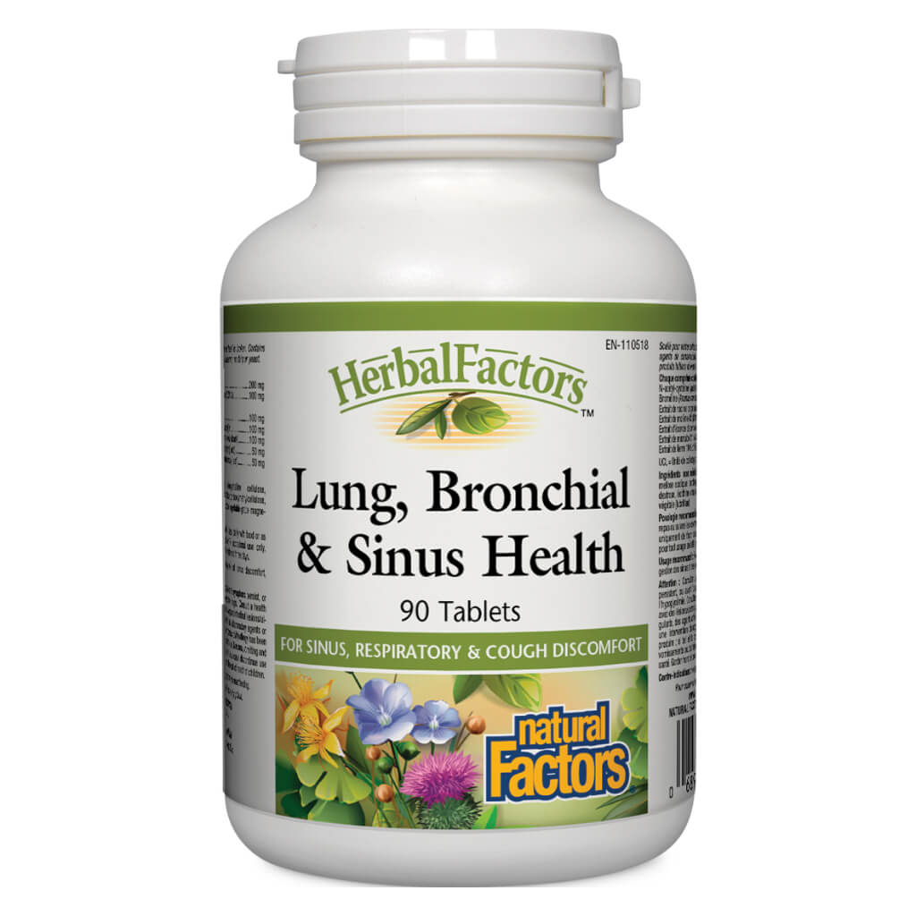 Lung & Bronchial Support Supplement for Sinus Health - Natural Respiratory & Immune Booster for Allergy Relief, Cold Season, and Better Breathing