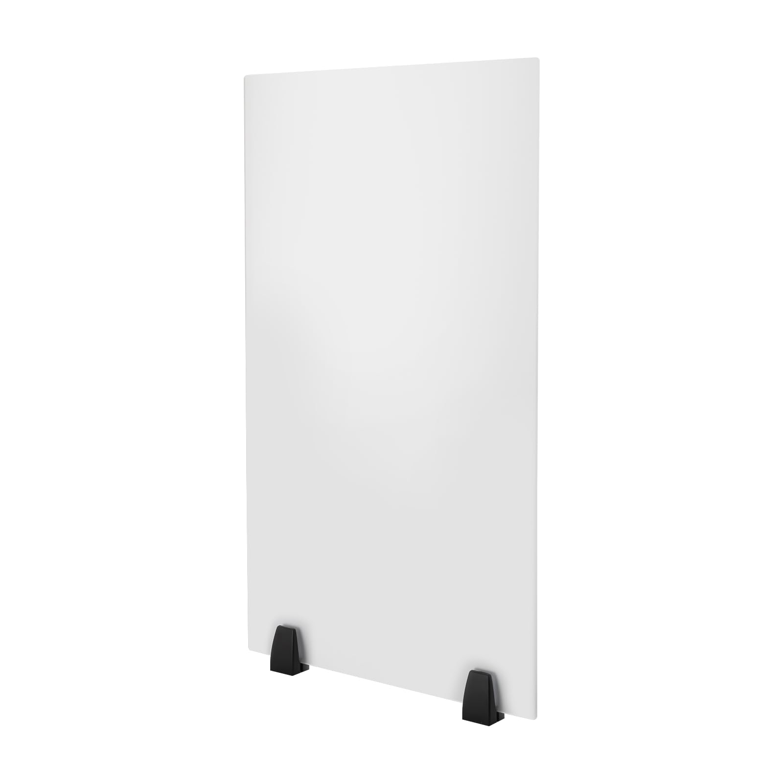 30×18 Inch Dual Frosted Plexiglass Desk Divider - 2 Pack Acrylic Office Privacy Panels with Clamp-on Design for Home, School & Classroom | Teacher Supplies & Workspace Organization Accessories