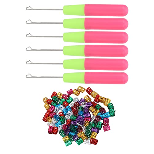 Crochet Hook Set for Dreadlocks & Braiding - DIY Hair Extension Tools for Wedding, Cosplay & Styling - Perfect for Salon, Home Use & Professional Hairstylists