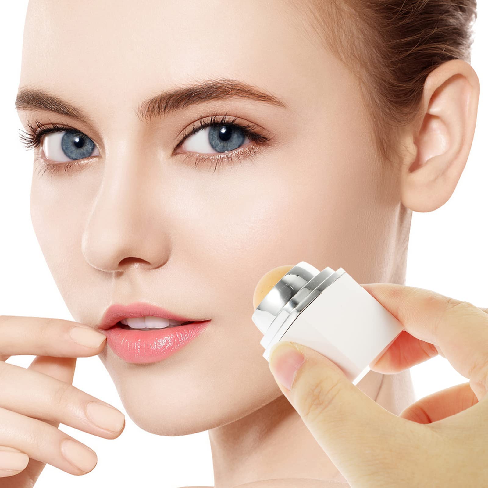 Beaupretty Volcanic Stone Roller - Oil Absorbing Face Tool for Skincare & Cleansing