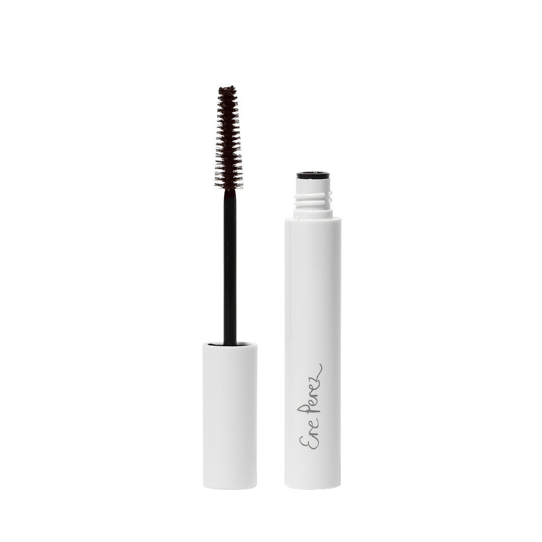 Long-Lasting Waterproof Avocado Mascara - Smudge-Proof & Volumizing for Swimming, Gym & Rainy Days