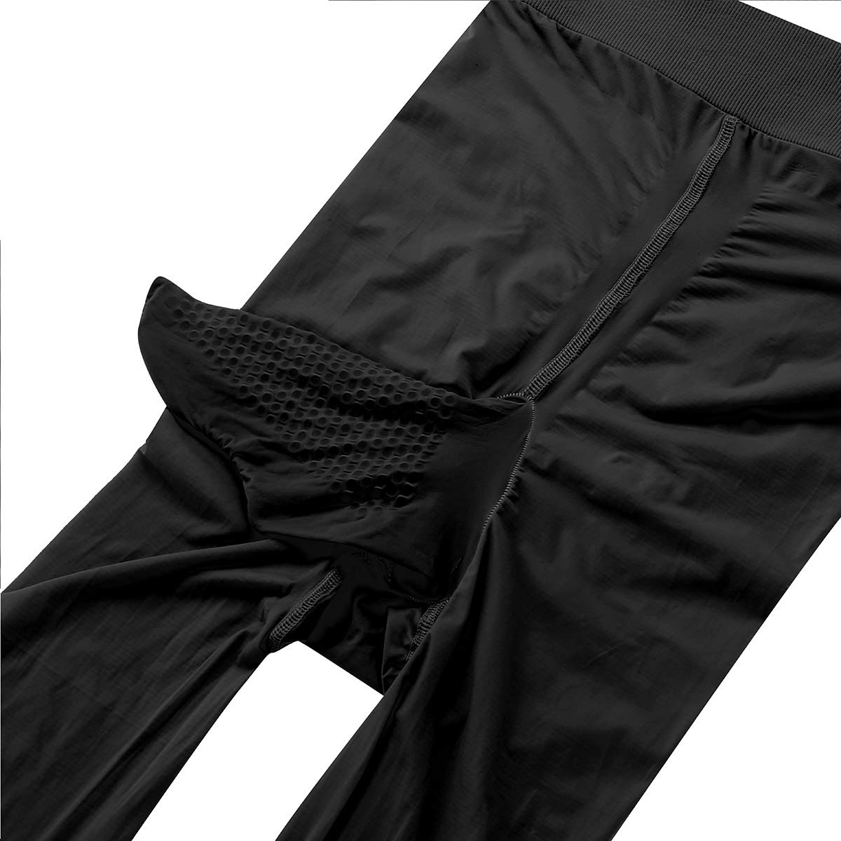 Sexy Open Crotch Pantyhose Bodysuit for Men - Stretchable Tight Body Stockings - Perfect for Roleplay, Cosplay & Intimate Wear