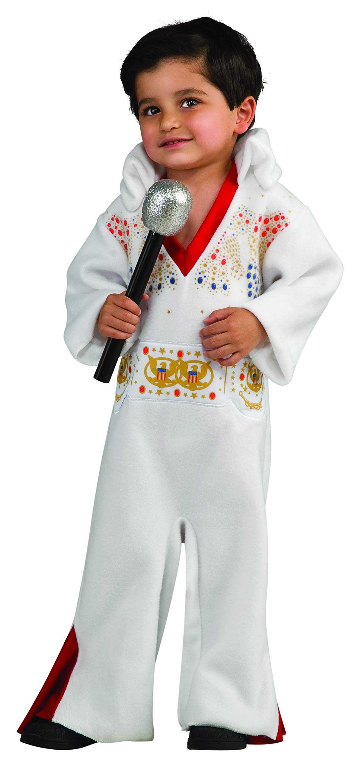 Elvis Presley Romper Costume for Toddlers - Multicolor Baby Outfit for Halloween, Cosplay & Theme Parties