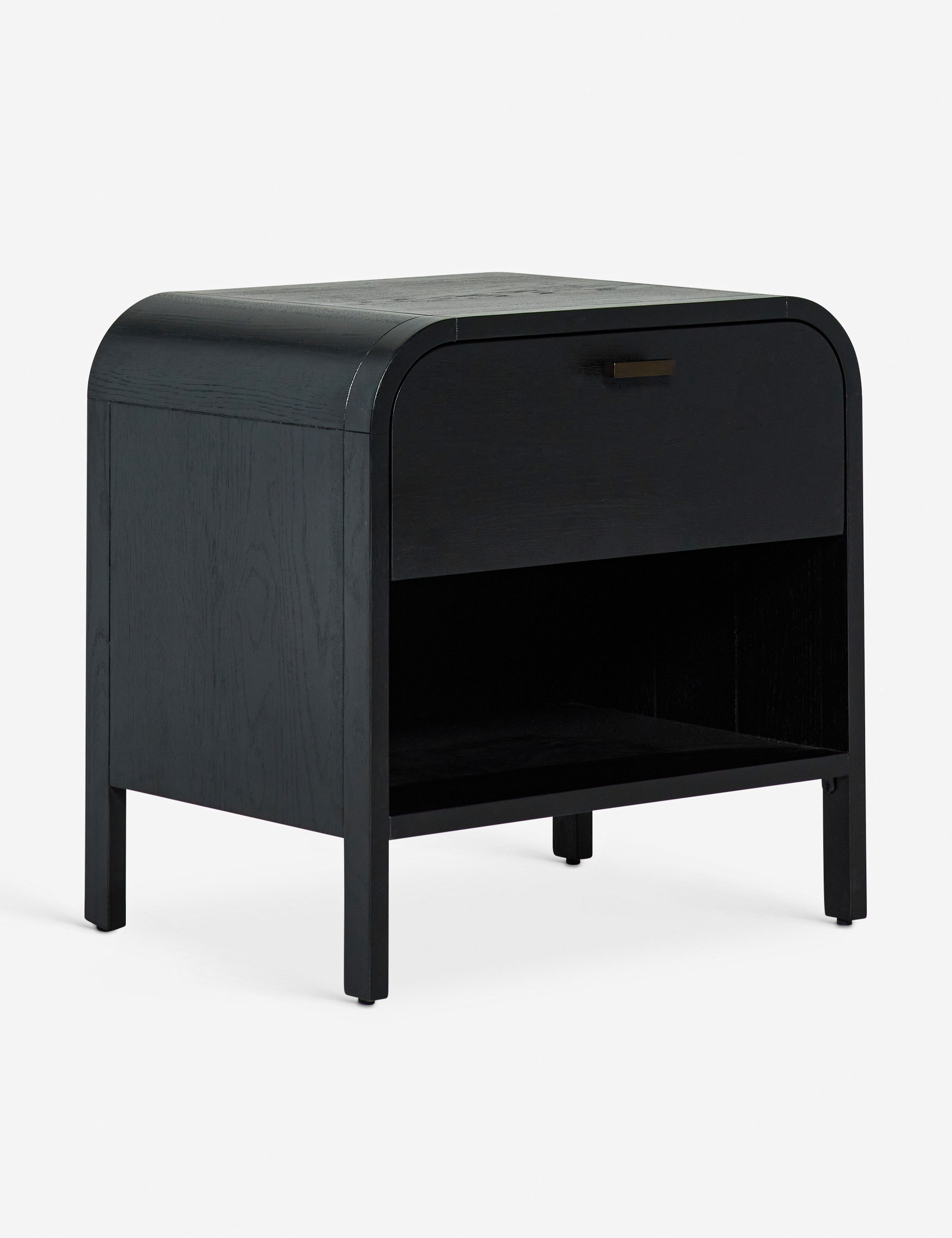 Modern Wooden Nightstand with 2 Drawers - Stylish Bedside Table for Bedroom, Living Room, or Dorm - Perfect for Storing Books, Lamps, and Bedroom Essentials
