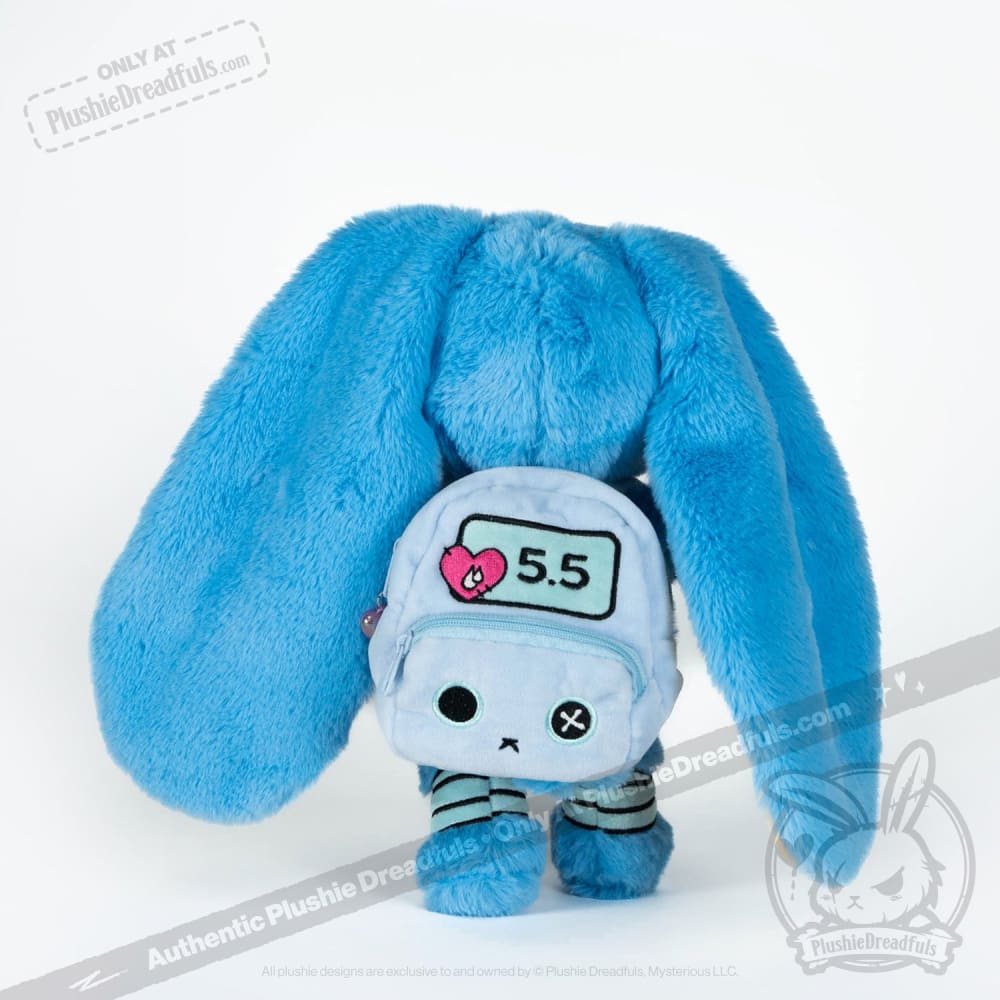 Plushie Dreadfuls Diabetes Warrior Bunny - Soft Stuffed Animal Toy for Kids & Adults | Comfort Gift for Diabetes Awareness & Support