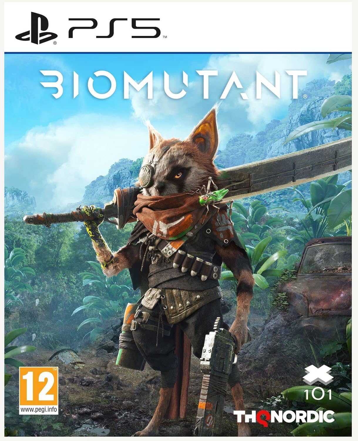Biomutant PS5 Game - Action RPG Adventure for PlayStation 5 | Post-Apocalyptic Open World Exploration | Perfect for Solo Gamers & Fantasy Fans