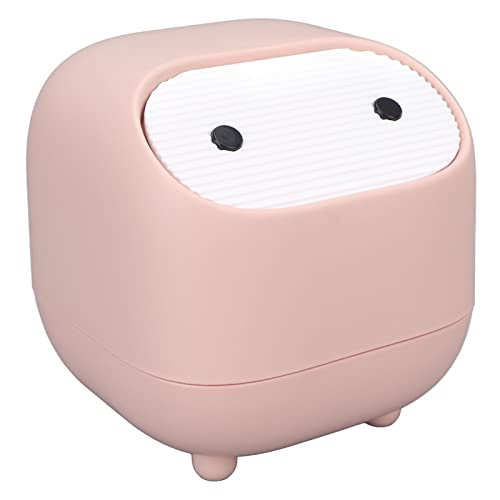 Portable Mini Desk Trash Can with Paper Towel Holder - Heavy Duty Small Waste Bin for Home Office & Workspace - Perfect for Desks, Countertops, and Small Spaces